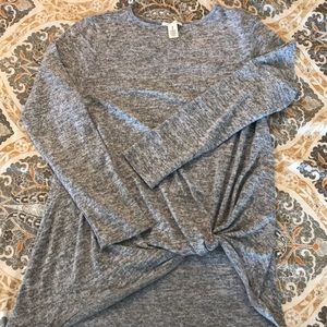 Westbound Grey Soft Sweater